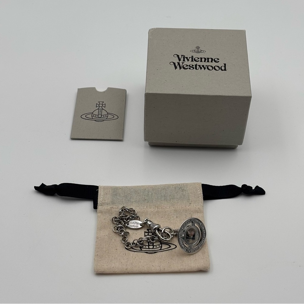 Vivienne Westwood Petite Orb Bracelet – Silver Tone - Picture 6 of 6